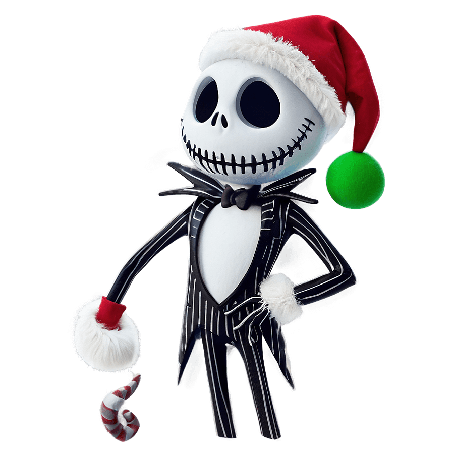 Jack Skellington Santa Suit PNG mti