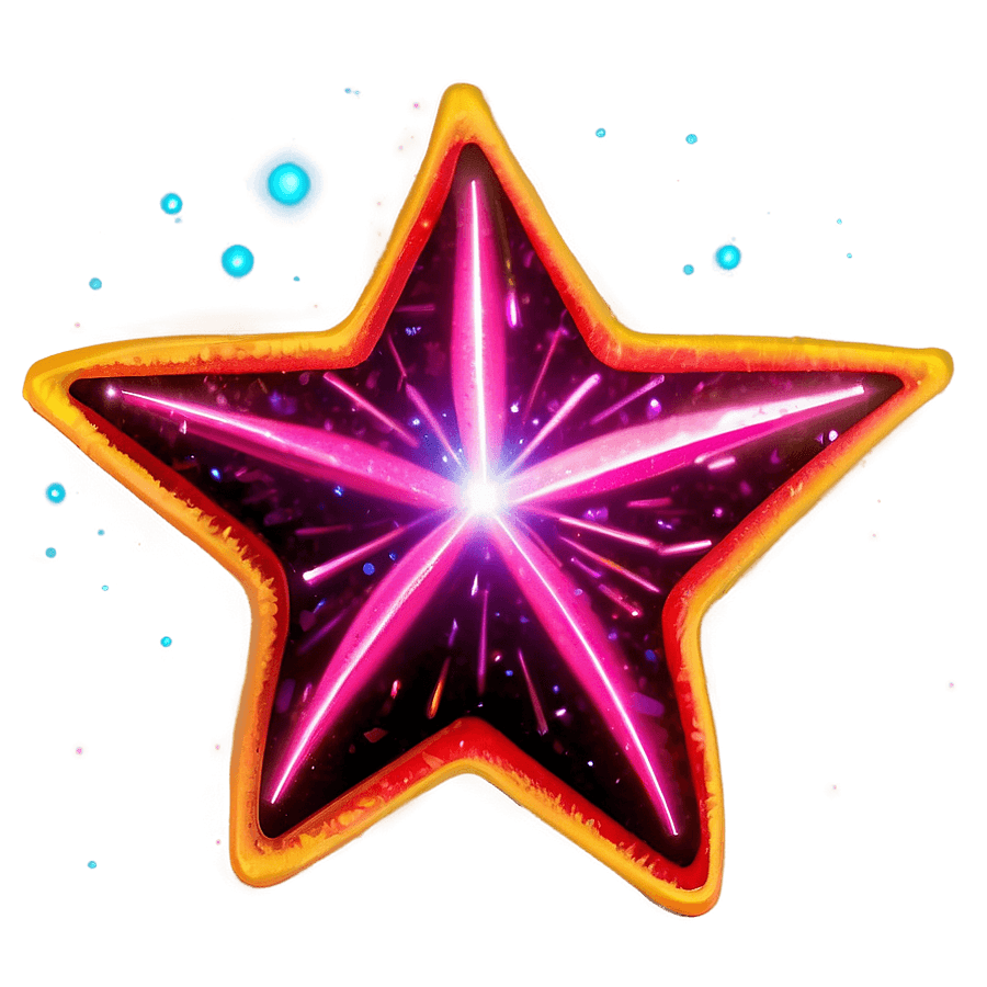Y2k Star Spark PNG 05262024
