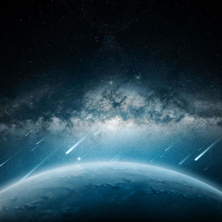 Chuva de Meteoros na Terra Estrelada
