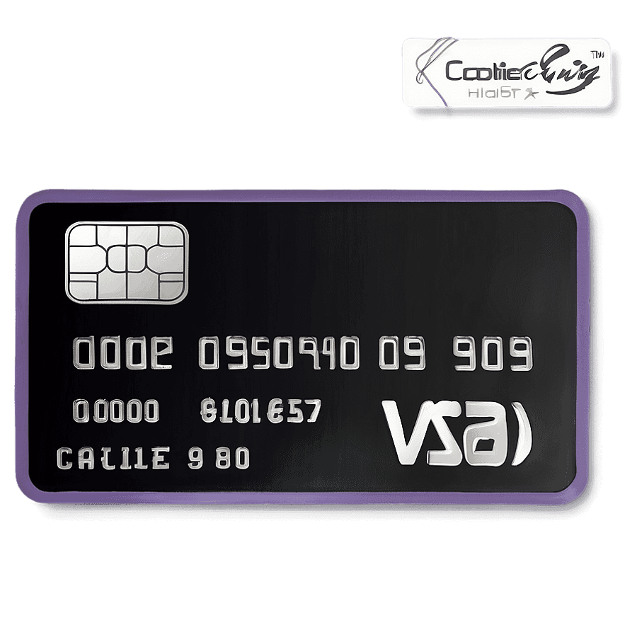 Stylized Credit Card PNG rey25