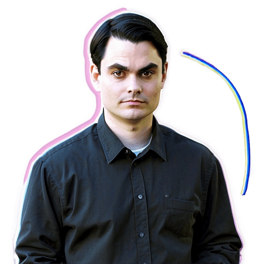 Ben Shapiro Early Career PNG pqc