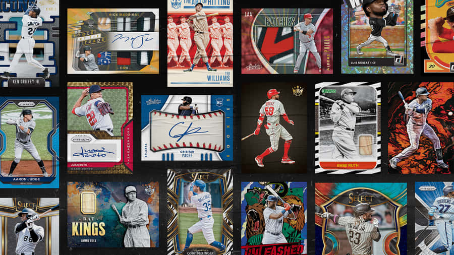 Collezionedi Carte da Baseball d'Epoca