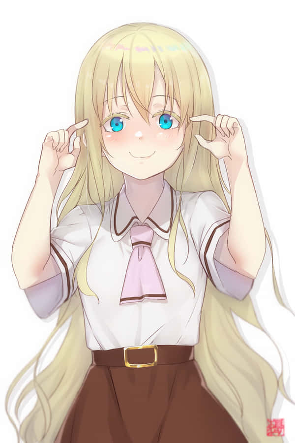 Asobi Asobase Olivia Sorridente