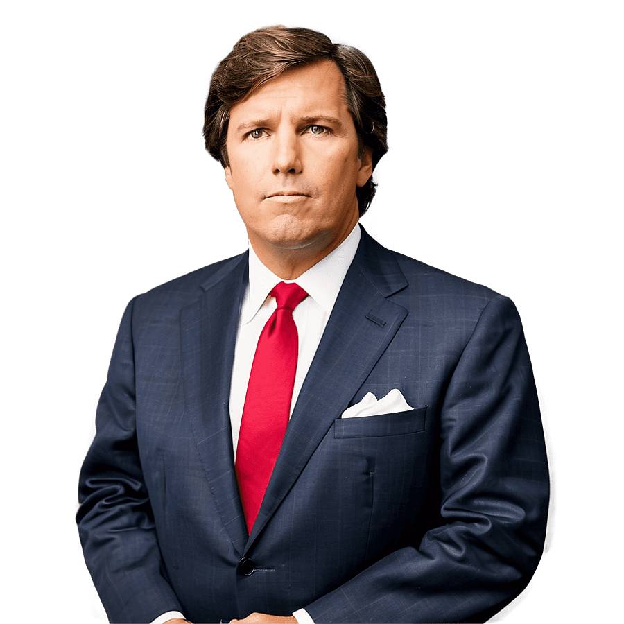 Tucker Carlson in Suit PNG tsb