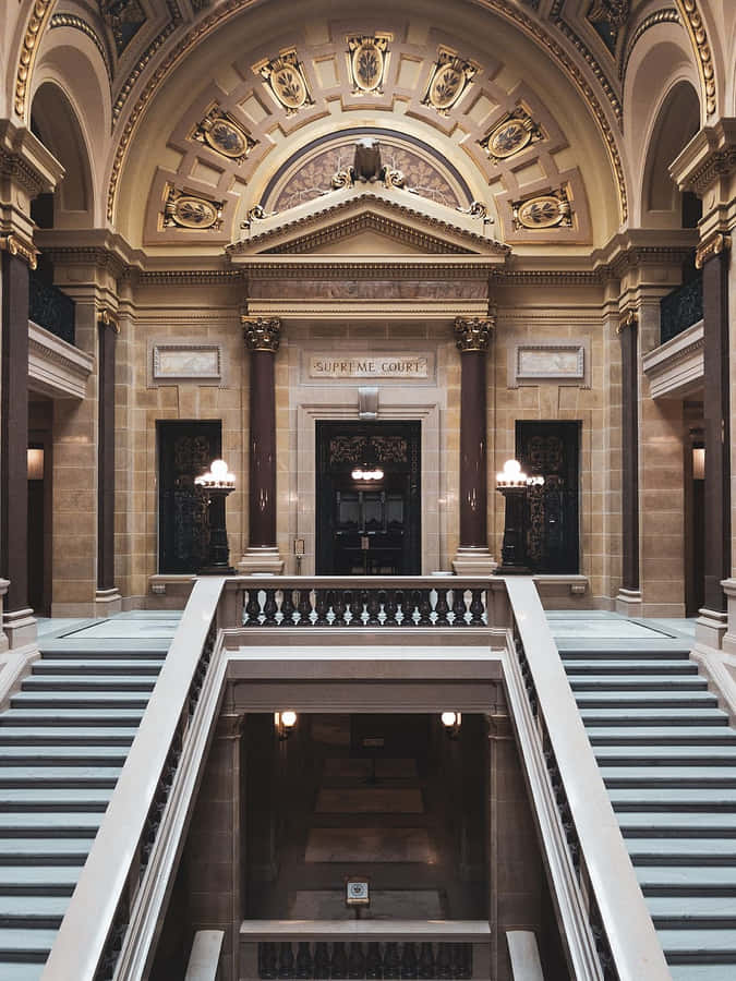 Eingangshalle des Obersten Gerichtshofs von Wisconsin