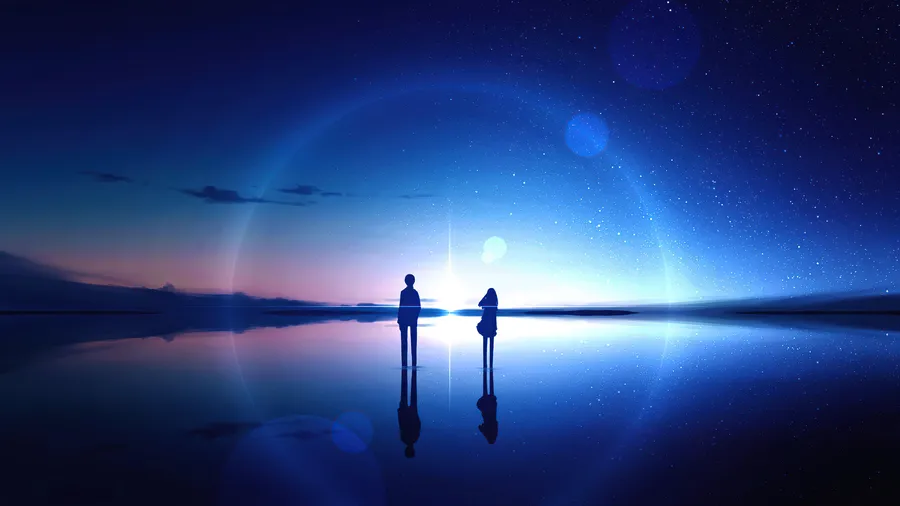 Anime Sky Background