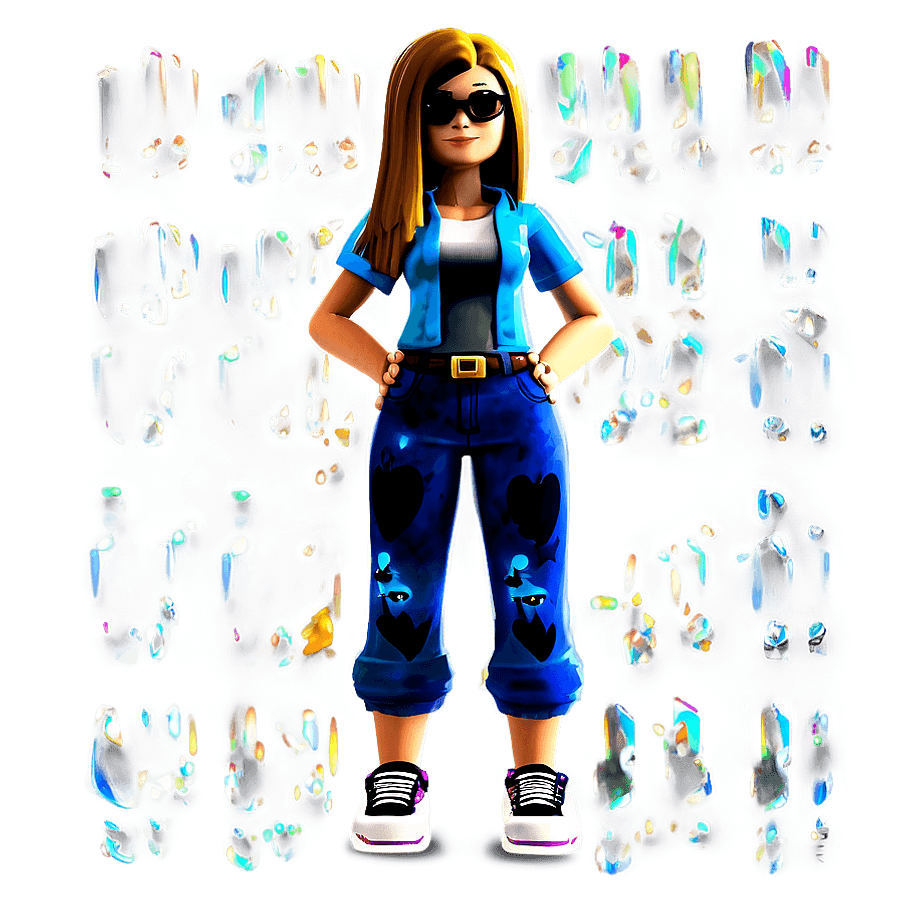 Cool Roblox Girl Look PNG tlu78