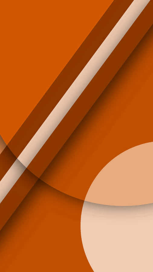 Verbranntes Orange Abstraktes Design
