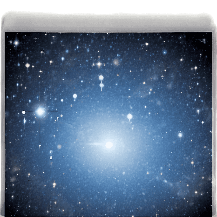 White Stars Constellation Map PNG 54
