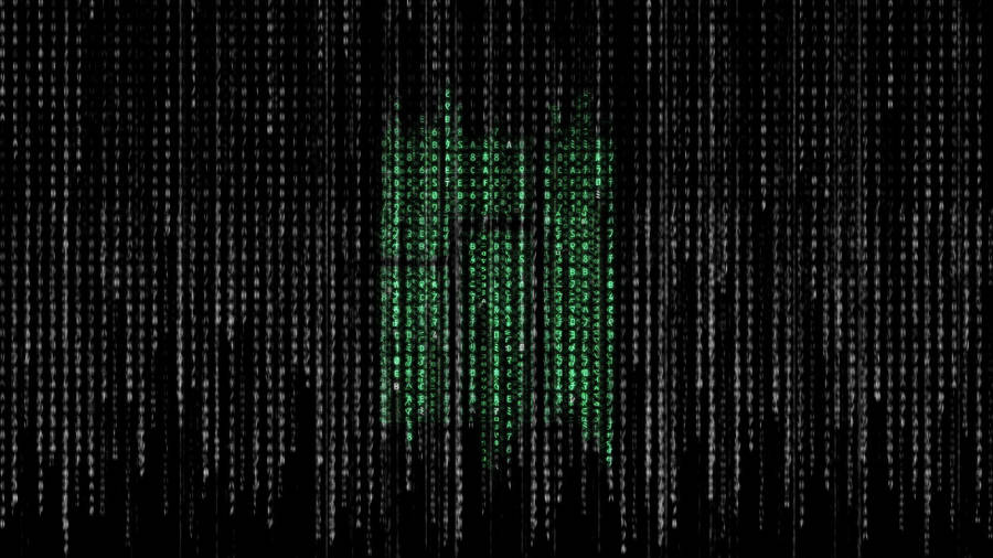 Technologie de Code Vert Fonds d'écran
