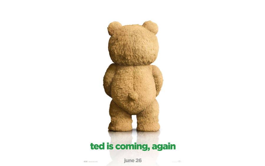 Download Ted Is Coming Again Wallpaper Wallpapers Com