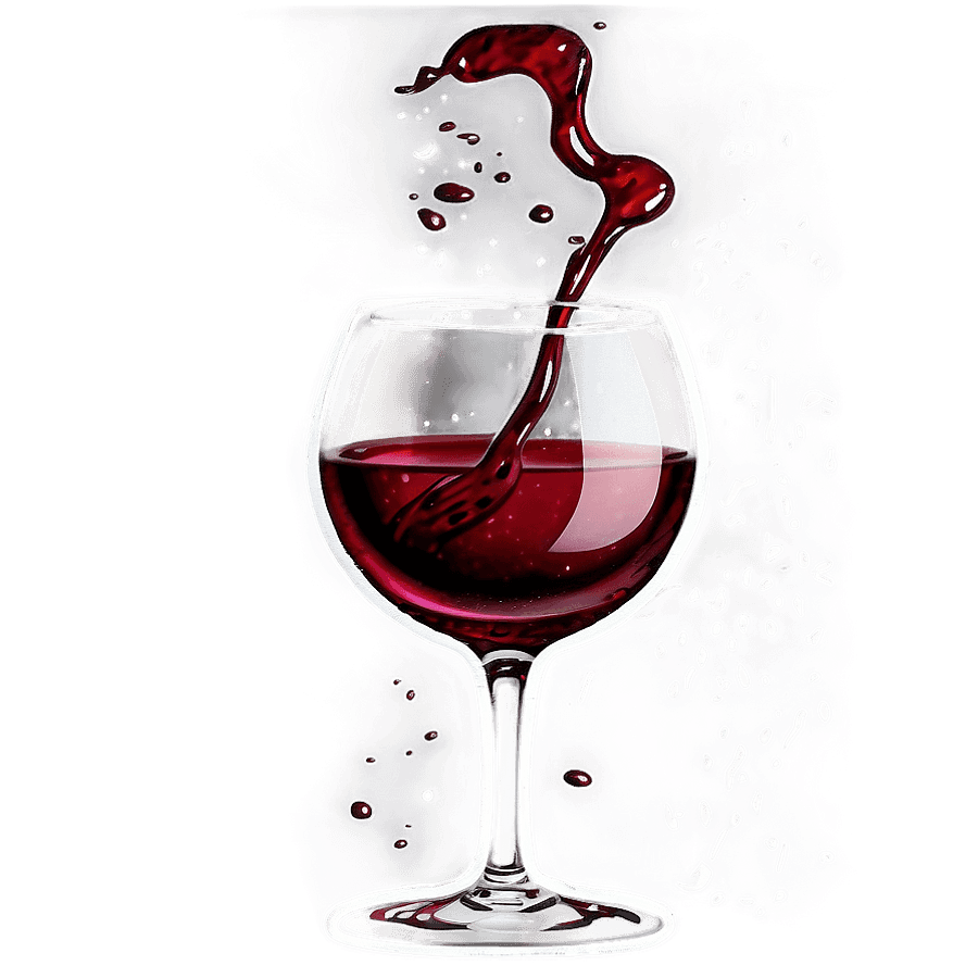 Grunge Wine Stain PNG 49