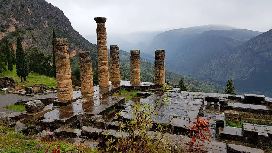 Tempel van Apollo Delphi
