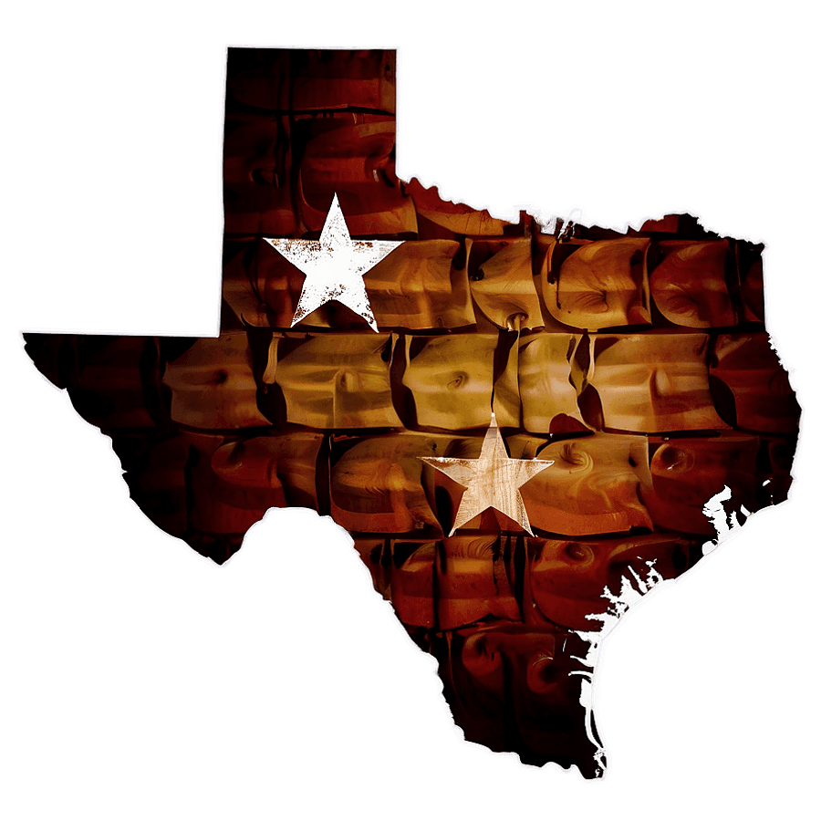 texas map b PNG