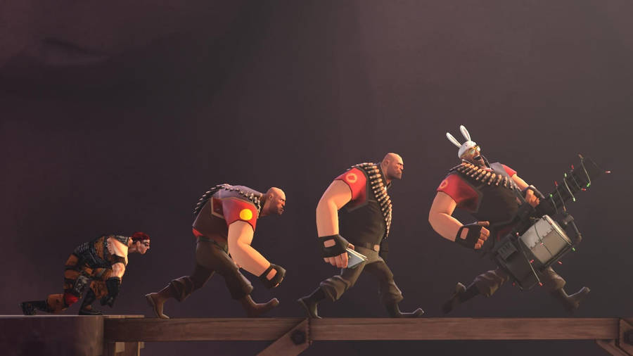 TF2Uppväxten av Heavy Bakgrundsbilder