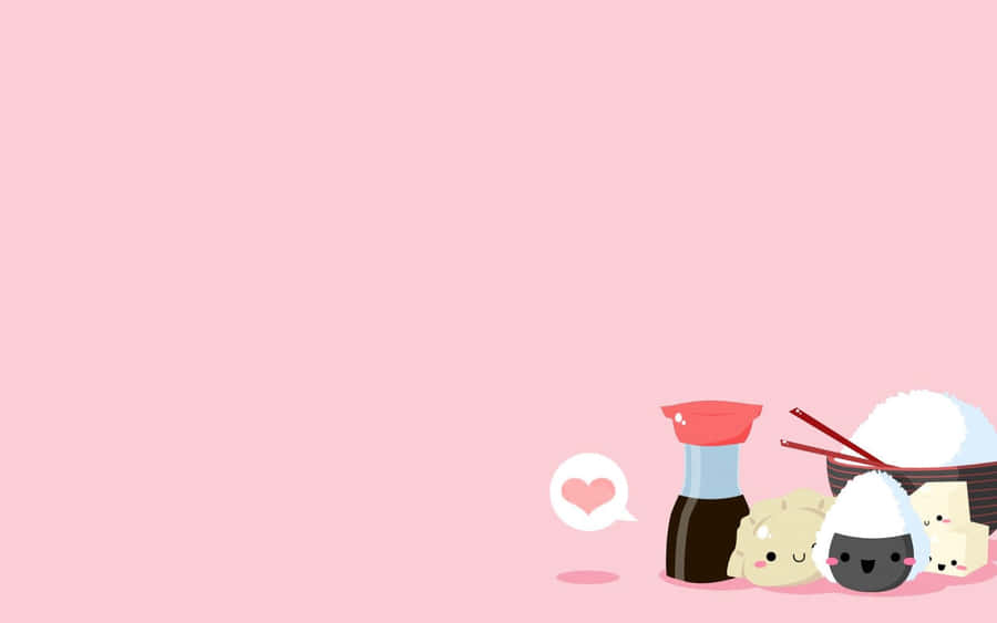 Kawaiijapansk mad 1680 x 1050 tapet