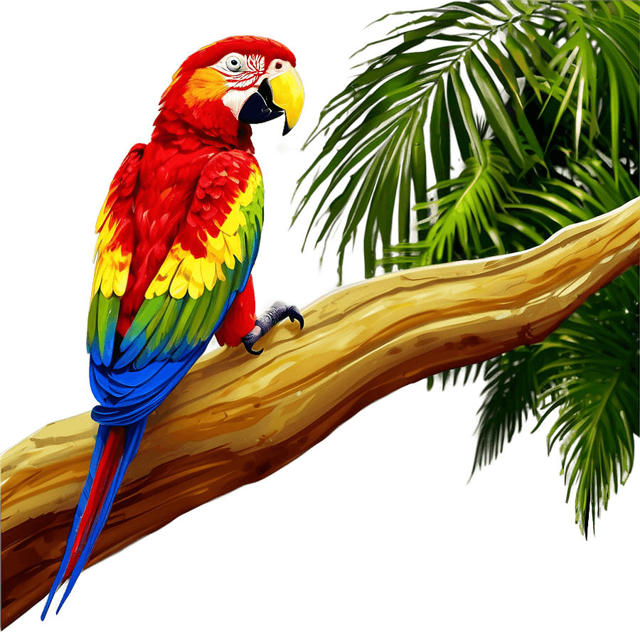 Jungle Island Miami Parrot PNG fvf