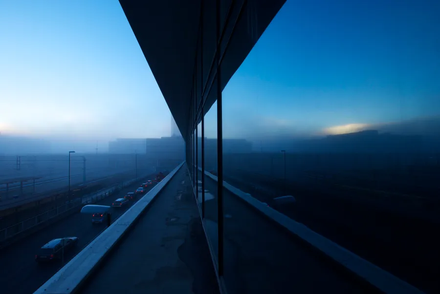 Reflective Oslo Building