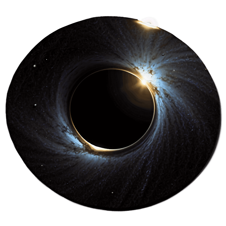 Black Hole with Matter Ring PNG 05212024