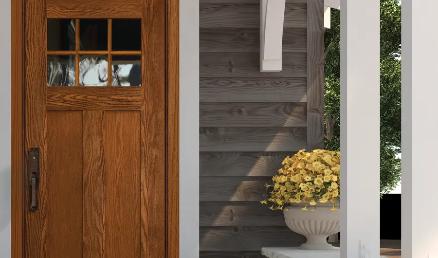 Door background