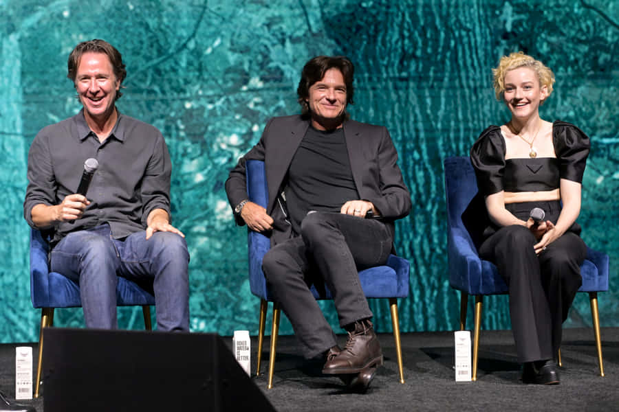 JasonBateman com um sorriso!