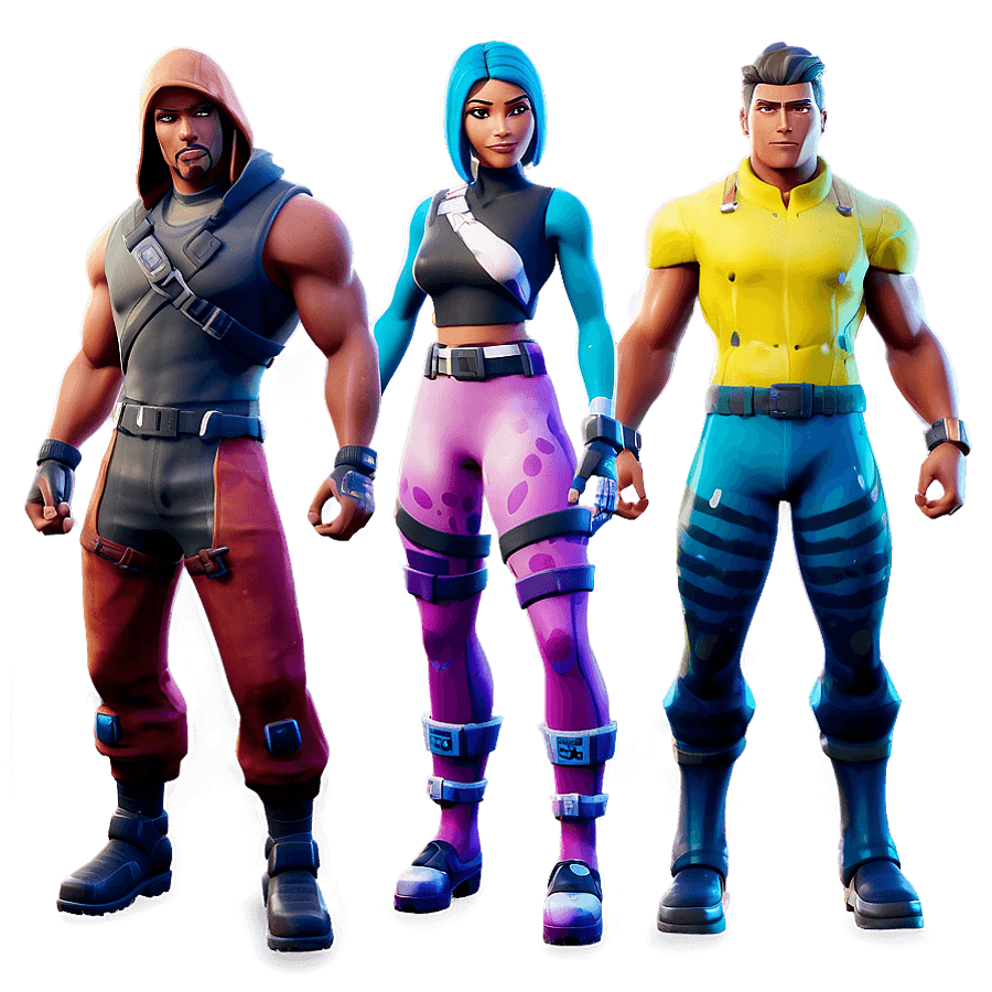 Fortnite Characters by Season PNG 29