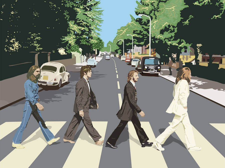 Download The Beatles Hd Wallpaper Wallpaper Wallpapers Com