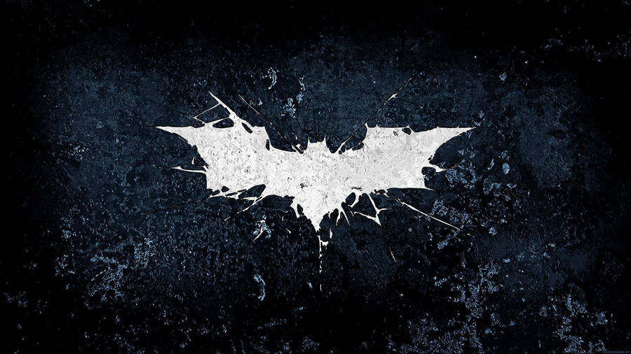 Download The Dark Knight Batman Logo Wallpaper Wallpapers Com