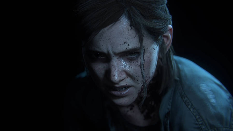 Download The Last Of Us Angry Ellie Wallpaper | Wallpapers.com