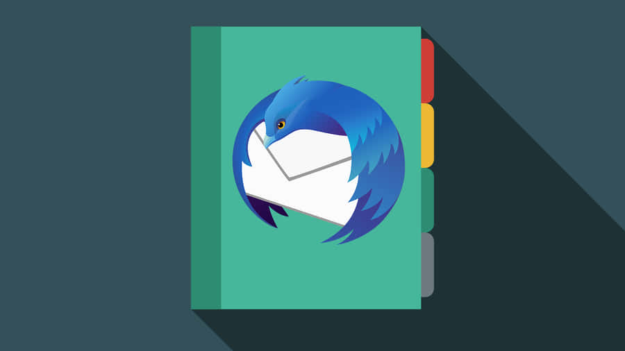Thunderbird Logo E-postklient Bakgrunner