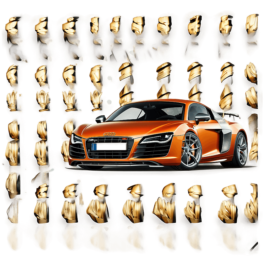 High-Speed Audi R8 PNG 69