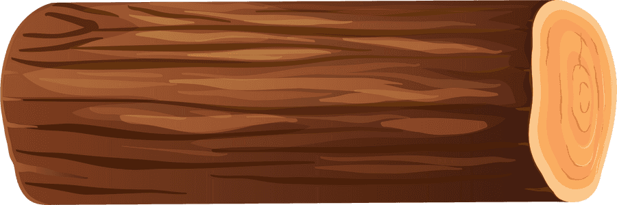 Wooden Log Illustration