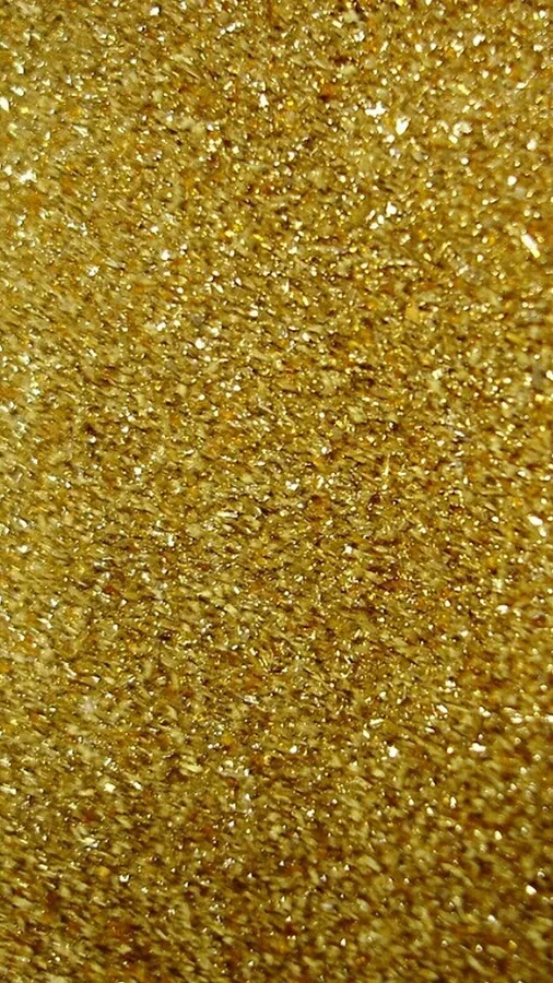 Yellow Glitter Background