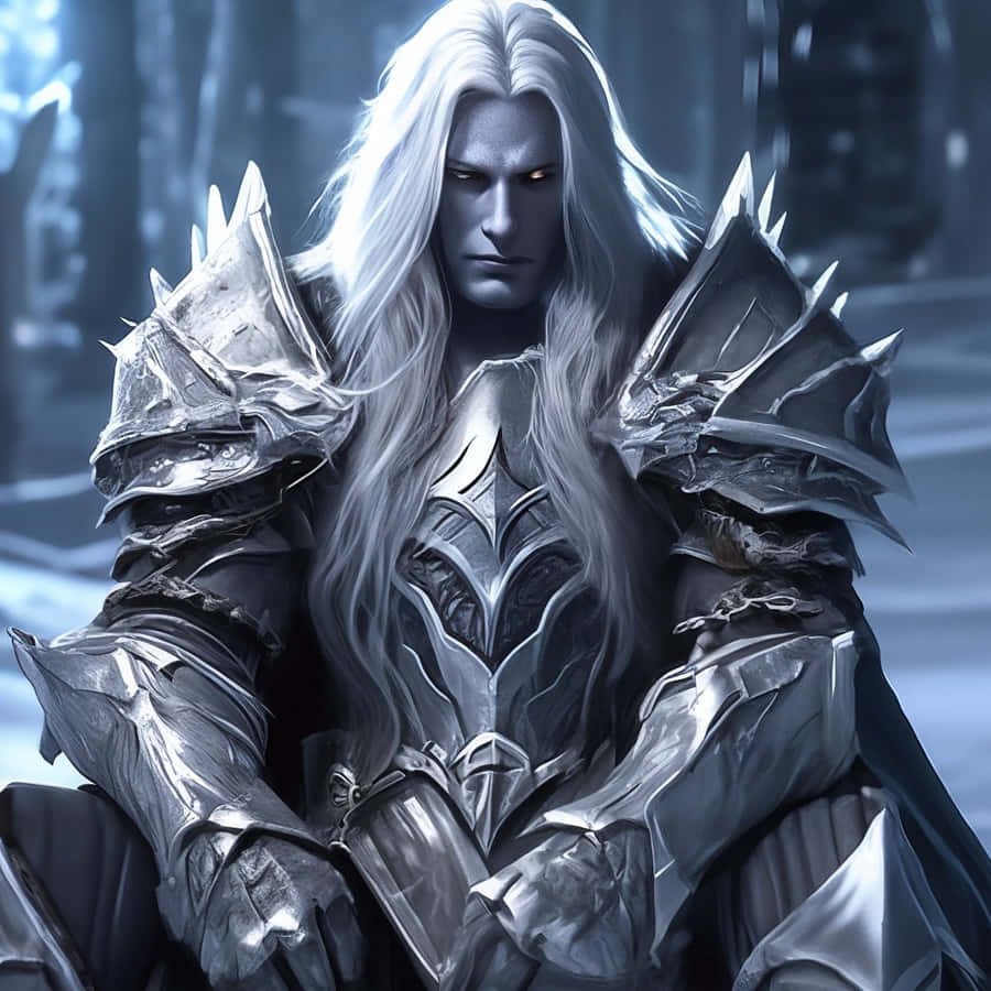 Arthas Menethil Lich König Porträt