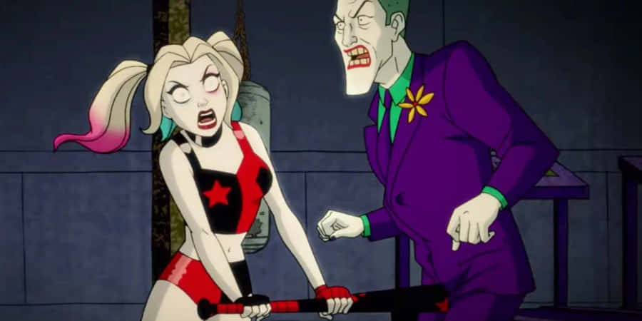 Harley Quinn Vihaisena Jokerille Animaatio