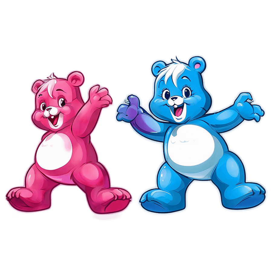 Care Bears Laugh-a-Lot PNG 05212024