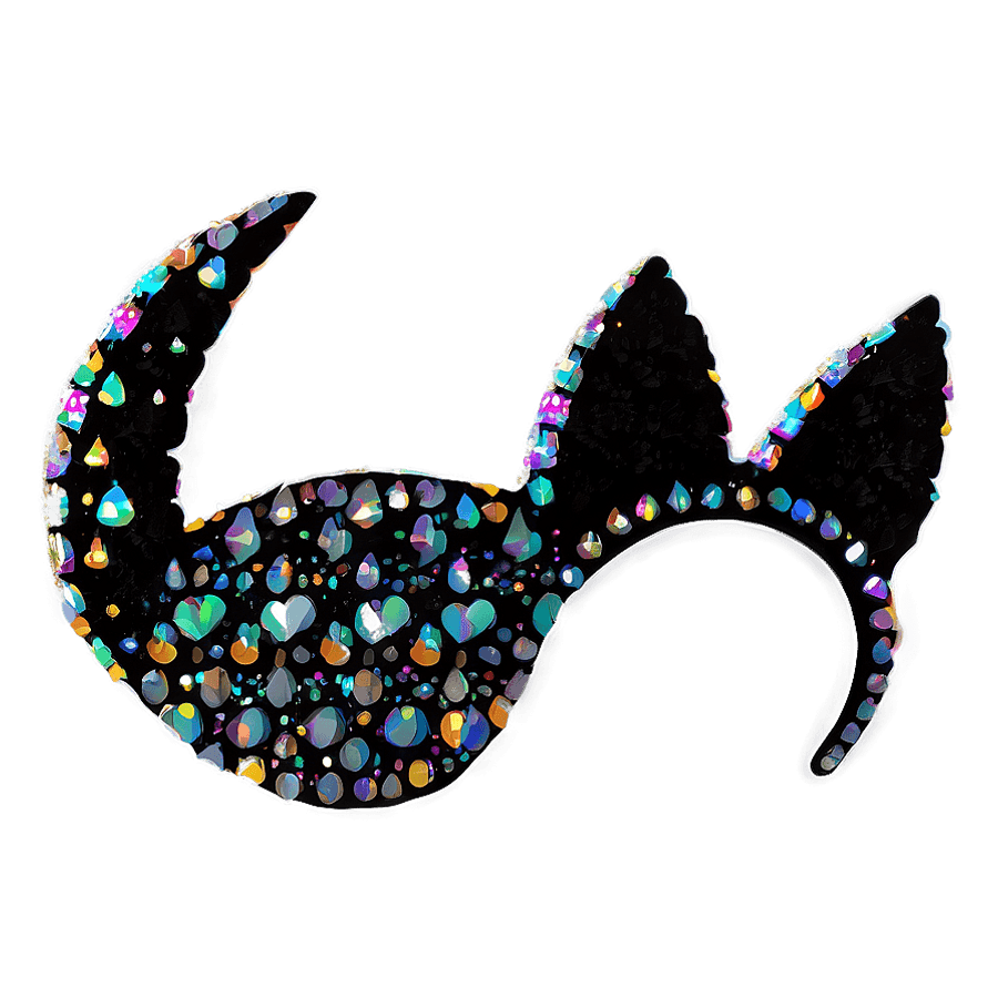 Glitter Cat Ear PNG 06212024