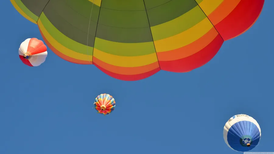 Worm’s Eye View Albuquerque Balloons