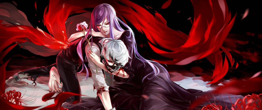 Download Tokyo Ghoul Characters Ken Kaneki Wallpaper | Wallpapers.com