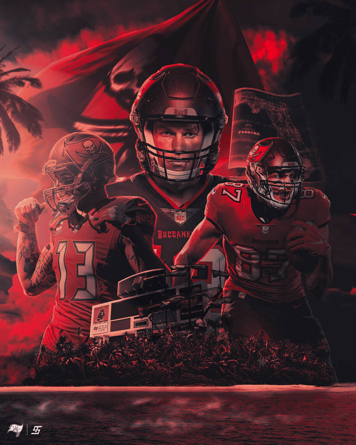 Download Tom Brady Two Toned Buccaneers Uniform Wallpaper 5380