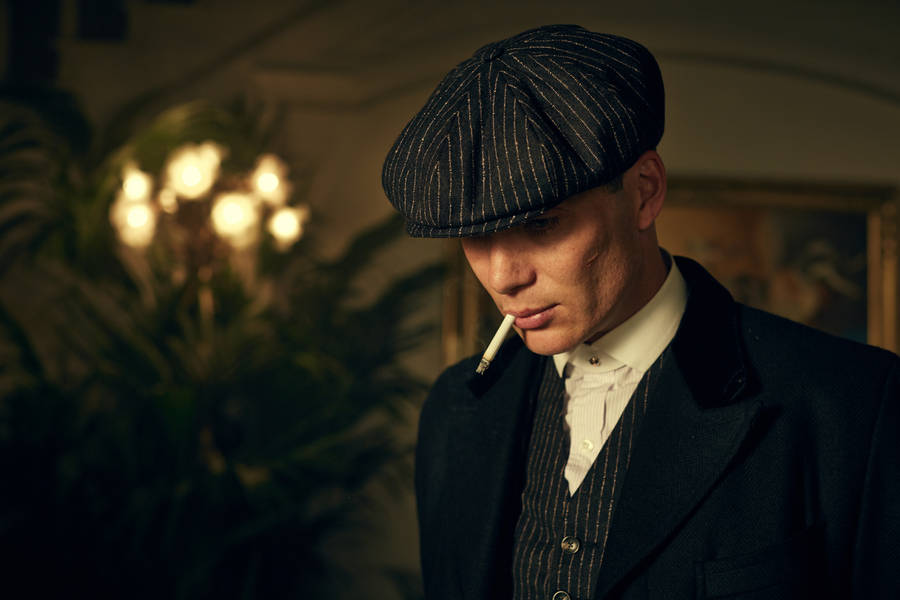 Download Tommy Smoking Peaky Blinders 8k Wallpaper | Wallpapers.com