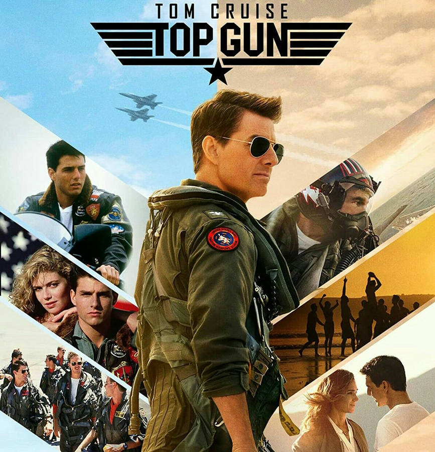 Download Top Gun Pete Maverick Mitchell Wallpaper | Wallpapers.com