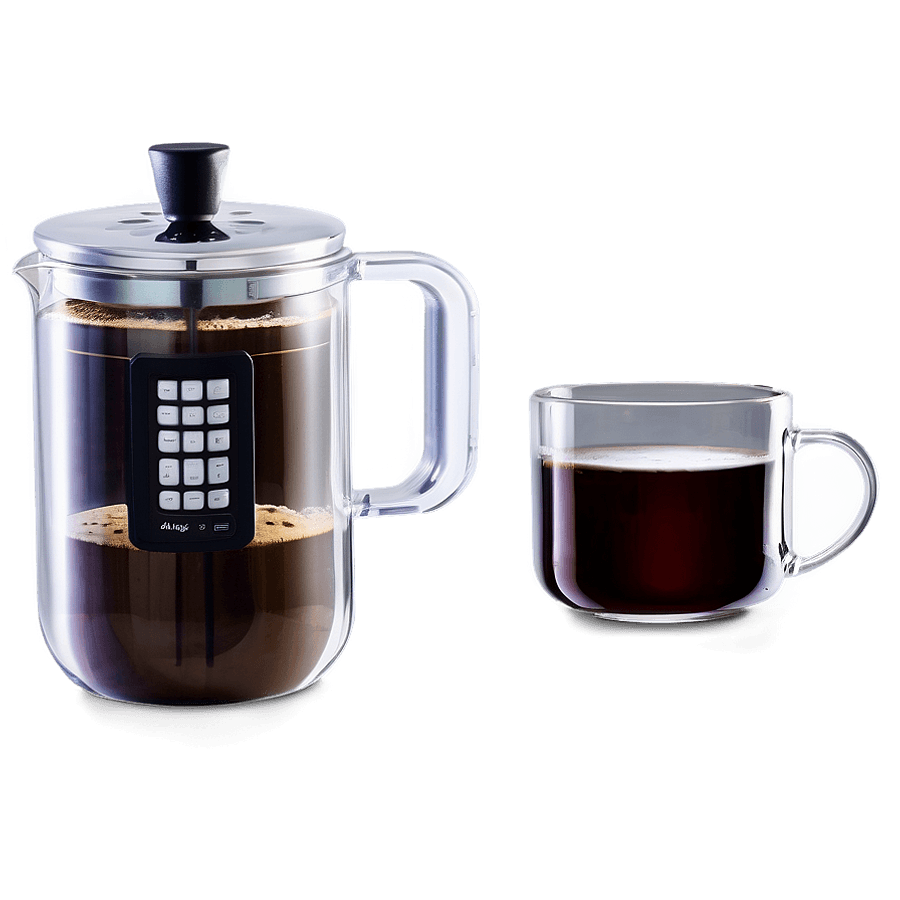 Simple Coffee Maker Operation PNG nvk