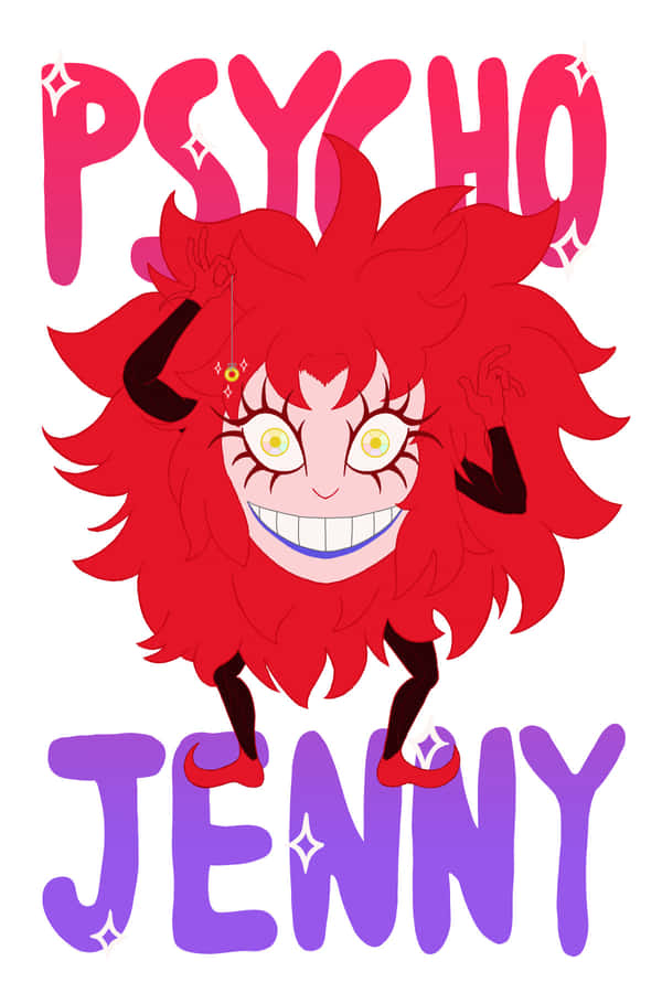 Arte de Psycho Jenny de Devilman Crybaby