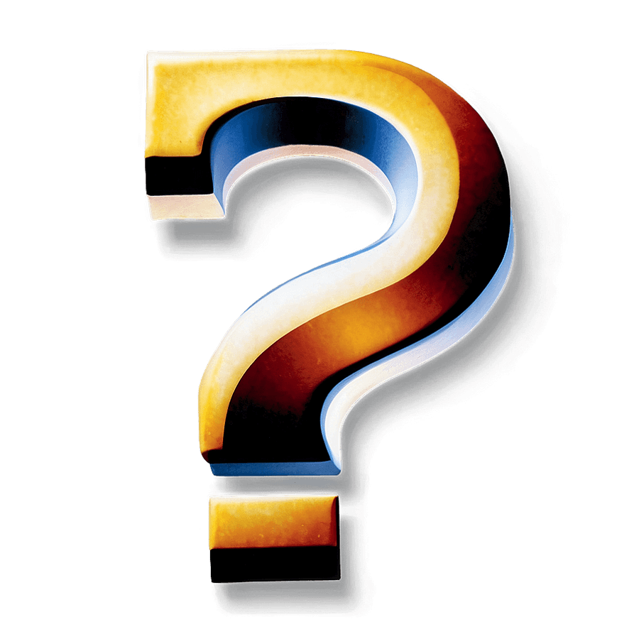 Transparent Question Mark PNG egj