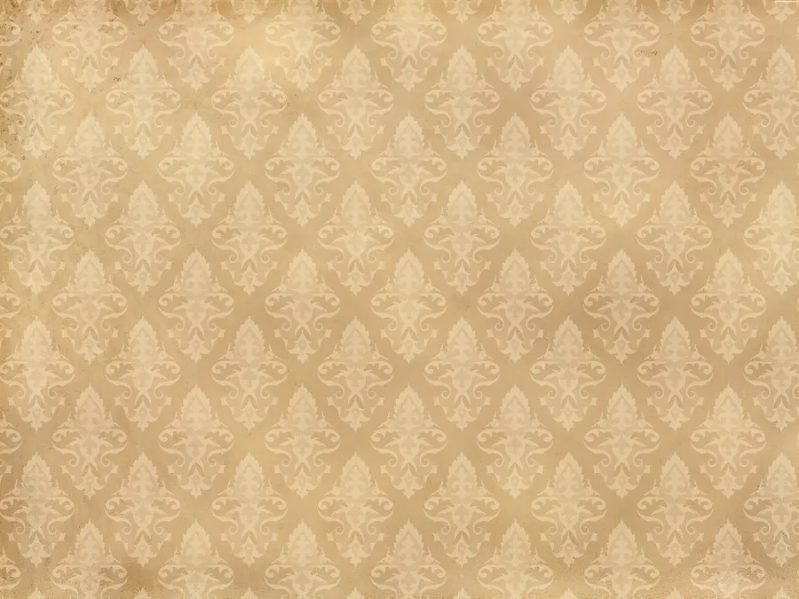 Light Brown Damask Pattern