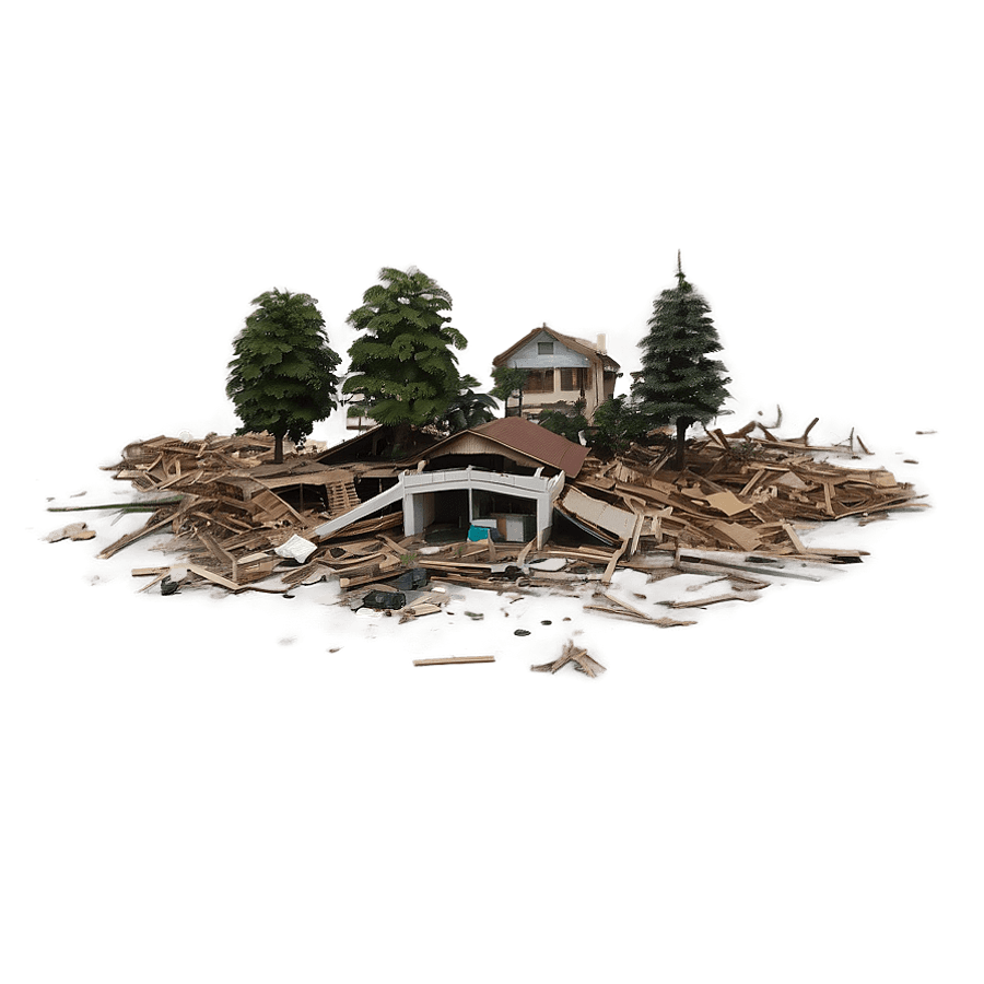Natural Disaster Debris PNG 94