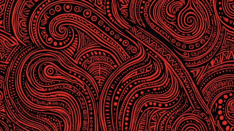 Tribal Pattern Wallpaper