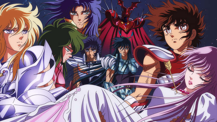 Saint Seiya Andromeda Shun e Companheiros
