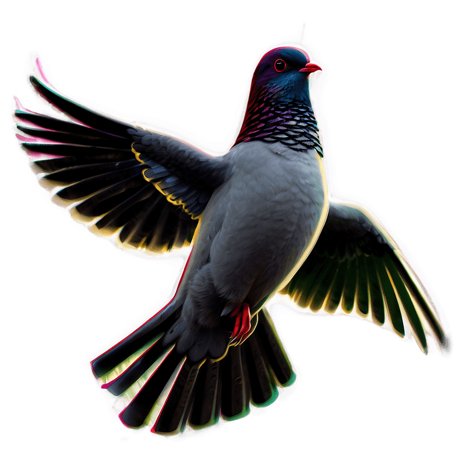 Festive Doves PNG 05252024